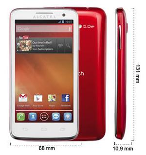 Alcatel One Touch X'Pop (foto 2 de 3)