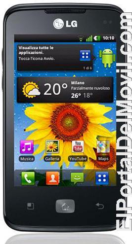 LG Optimus Hub E510