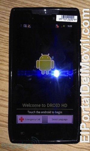 Motorola Droid HD (foto 1 de 1)